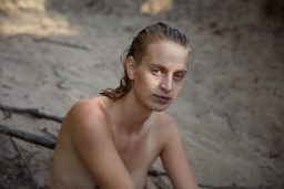pauli at the lake